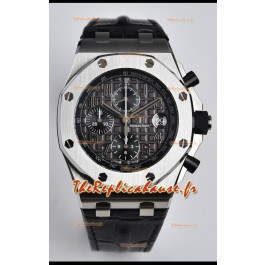 Audemars Piguet Royal Oak Offshore Cadran Gris Chronographe Miroir 1:1 Réplique Montres - 904L Acier 