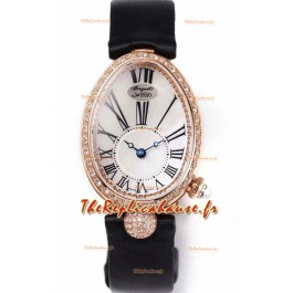 Réplique Montre Breguet Reine De Naples Femme Or Rose Edition Suisse 1:1 