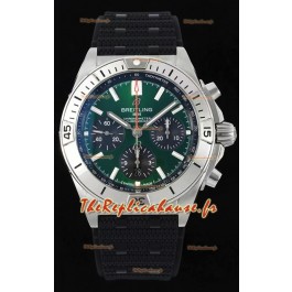Breitling Chronomat B01 42 Edition Suisse 904L Acier Cadran Vert Réplique Montre Miroir 1:1