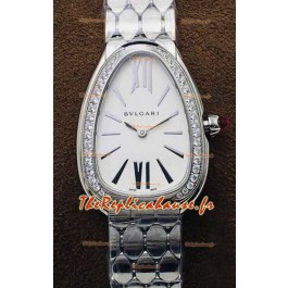 Bvlgari Montre Serpenti Seduttori Edition en Acier Inoxydable - Réplique Miroir 1:1