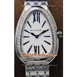 Bvlgari Montre Serpenti Seduttori Edition en Acier Inoxydable - Réplique Miroir 1:1