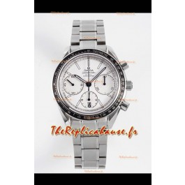 Omega Speedmaster Racing 904L Chronographe en Acier Réplique 1:1 Miroir en Cadran Blanc