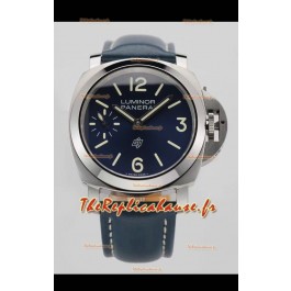 Panerai Luminor Blue Mare PAM01085 Cadran bleu en qualité miroir 1:1 - Acier 904L 
