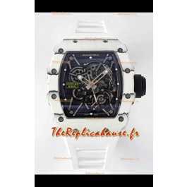 Richard Mille RM35-01 Rafael Nadal Boîtier en fibre de carbone avec Super Clone Tourbillon Véritable Montre 