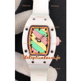 Richard Mille RM-07 Bon Bon Céramique Blanche Dames Réplique Suisse 1:1 