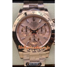 Rolex Cosmograph Daytona M116505 Mouvement Original Cal.4130 en or rose - Montre en acier 904L