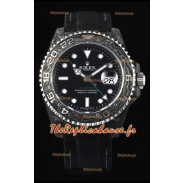 Rolex GMT Masters II Edition DiW Réplique Suisse Mouvement ETA 3285 - Cadran noir 