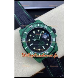 Réplique de montre suisse Rolex Submariner DiW Carbon Fiber Edition - Réplkique 1:1 Miroir