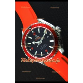 Montre Omega Seamaster Planet Ocean 45 mm Suisse Bracelet Orange, Édition Ultime, Répliquée à l’identique 1:1 