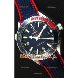 Montre Omega Seamaster Planet Ocean Pyeong Chang 2018 Suisse Edition Miroir Répliquée à l’identique