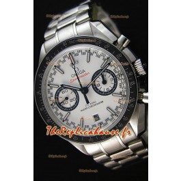 Montre Omega Speedmaster Racing Co-Axial Master Chronographe Suisse à Cadran Blanc Répliquée