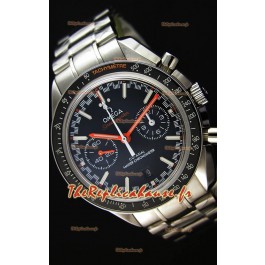 Montre Omega Speedmaster Racing Co-Axial Master Chronographe Suisse à Cadran Noir Répliquée