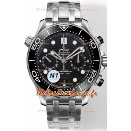 Omega Seamaster Co-Axial Master Chronograph en acier inoxydable boîtier et bracelet 44MM Réplique miroir 1:1