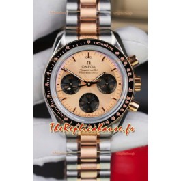 Omega Speedmaster Professional Moonwatch - Réplique de montre suisse en or Sedna bicolore