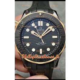 Omega Seamaster 300M Master Chronometer Montre Réplique Suisse miroir 1:1 avec boîtier en céramique