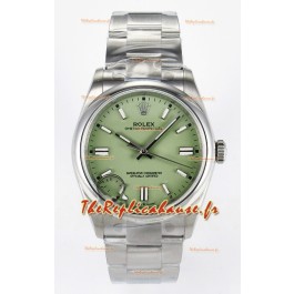 Rolex Oyster Perpetual Super Clone REF#126000 36 mm Cadran pistache Réplique suisse