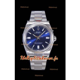 Montre Rolex Oyster Perpetual REF#124300 41MM Cal.3230 Mouvement Réplique Suisse Cadran Bleu Foncé Acier 904L Réplique Miroir 1:1