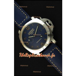Montre Panerai Luminor Marina GMT Ceramica Japonnaise en Acier inoxydable Répliquée 