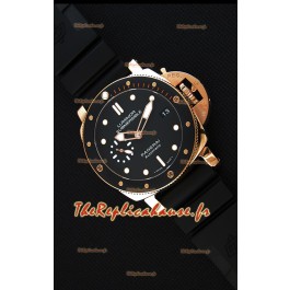 Montre Panerai Luminor Submersible 3 days PAM684 Suisse Rose Or Répliquée à l’identique 1:1 