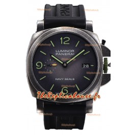 Panerai Luminor Marina PAM1412 Édition Navy Seals Réplique miroir 1:1 44MM
