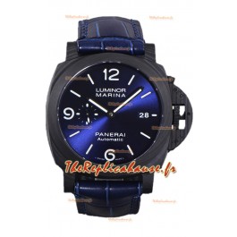 Panerai Luminor Marina Carbotech PAM1664 Boîtier carbone Blue Notte Réplique suisse miroir 1:1