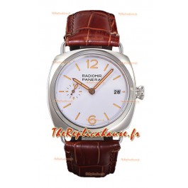 Panerai Radiomir PAM1292 Quaranta 40MM Acier 904L Cadran Blanc Montre réplique 1:1