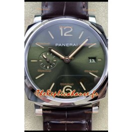 Panerai Luminor Due PAM1329 Edition Réplique miroir 1:1 Montre Suisse Cadran Vert