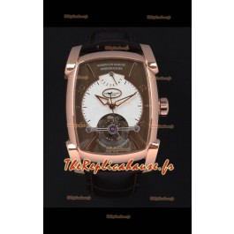 Parmigiani Fleurier Kalpa XL or rose 1:1 Tourbillon véritable Réplique Suisse 