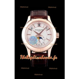 Patek Philippe 5205R-001 Complications MoonPhase 1:1 Montre miroir réplique suisse 