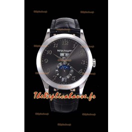Montre Patek Philippe Calendrier Annuel Complications Réplique Suisse à cadran gris 
