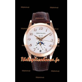 Montre Patek Philippe Calendrier Annuel 5396R-012 Complications Réplique Suisse Montre à cadran blanc