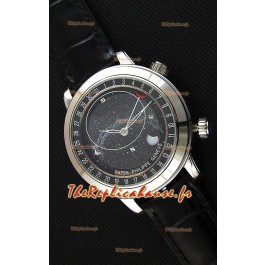Montre Patek Philippe Grand Complication 6102P Suisse Celestial Moon Age Cadran Gris Répliquée 