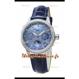 Patek Philippe Grand Complications Ladies Premier Calendrier Perpétuel Boîtier Acier Réplique Montre Suisse 