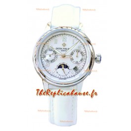 Patek Philippe Grand Complications Ladies Premier Calendrier Perpétuel Boîtier Acier Montre Suisse Réplique