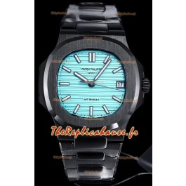 Patek Philippe Nautilus 5711 AET Remoulé Céramique Noire Edition Tiffany Vert Réplique Montre Suisse