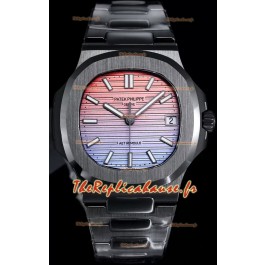 Patek Philippe Nautilus 5711 AET remoulé Edition Céramique Noire Cadran Dégradé Réplique Montre Suisse