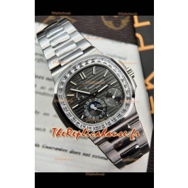Patek Philippe Nautilus 5712G Cadran gris, réplique de la montre suisse de qualité 1:1