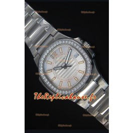 Montre en Acier Inoxydable 36MM Patek Philippe Nautilus Femmes