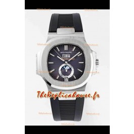 Patek Philippe Nautilus 5726A Montre suisse 1:1 Cadran bleu Bracelet caoutchouc 