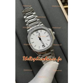 Patek Philippe Nautilus 7118/1A Cadran blanc Montre réplique 1:1 en acier 904L 