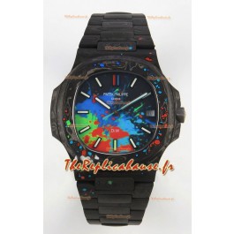 Patek Philippe Nautilus 5711 DiW Motley Cadran en carbone Réplique suisse 1:1 