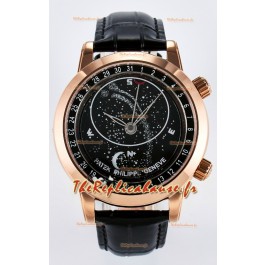 Patek Philippe 6104R Montre Superclone Grandes Complications en or rose