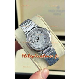 Patek Philippe Nautilus Super Clone 7010 32MM Réplique 1:1 Cadran acier 