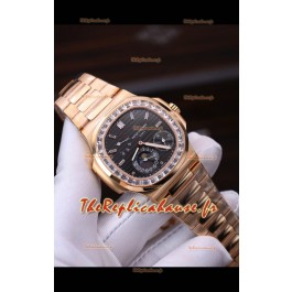 Patek Philippe Nautilus 5712R Réplique montre suisse 1:1 avec cadran noir