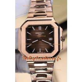 Patek Philippe Cubitus 5821 Or Rose Cadran marron Réplique montre suisse