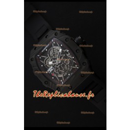 Montre Richard Mille RM35-2 Rafael Nadal Etui en Carbone Forgé avec Bracelet noir