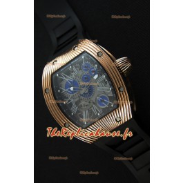 Montre Richard Mille RM 018 Tourbillon Hommage A Boucheron Suisse Boîtier Rose Or Répliquée