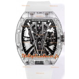 Richard Mille RM27-03 Boîtier saphir avec mouvement tourbillon véritable Réplique ultime 1:1
