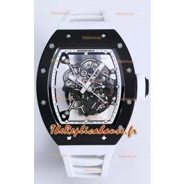 Richard Mille RM055 Boîtier en céramique avec Tourbillon Véritable Montre Super Clone