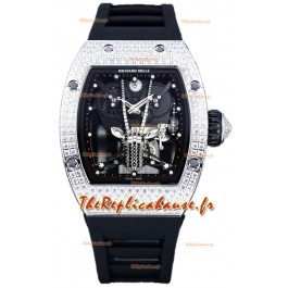 Richard Mille RM51-05 Montre en acier inoxydable avec cadran Oryx et mouvement automatique suisse